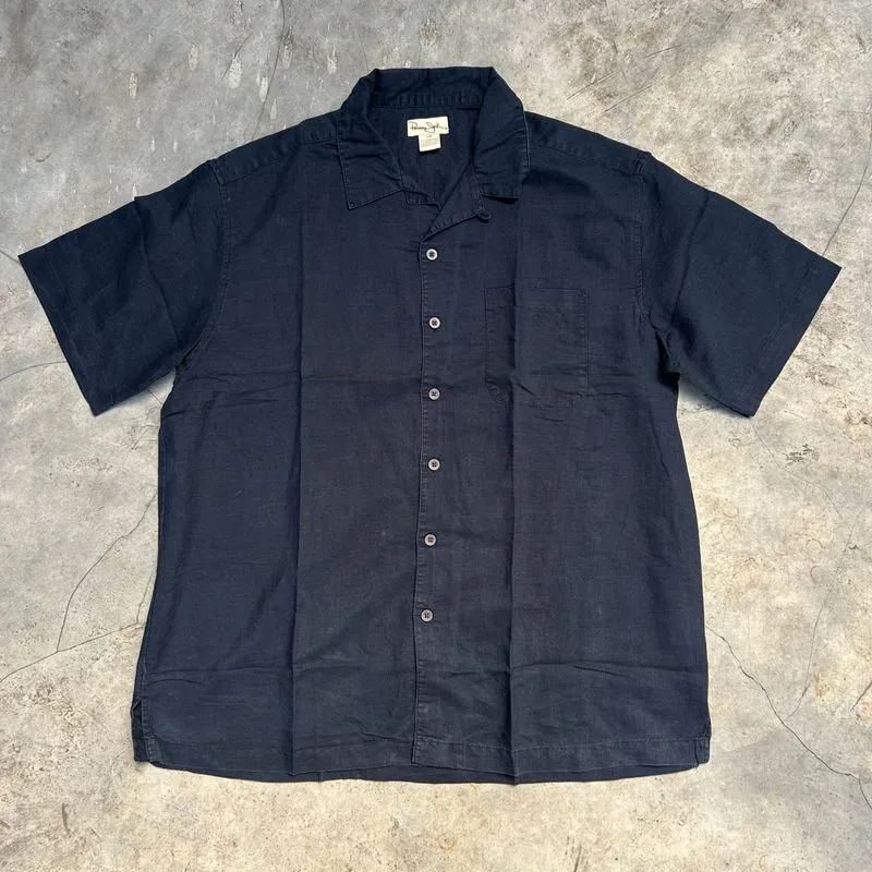 Casual Formal shirt Pria black photo 1