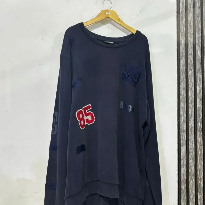 Reworked Sweater Pria navy photo 1