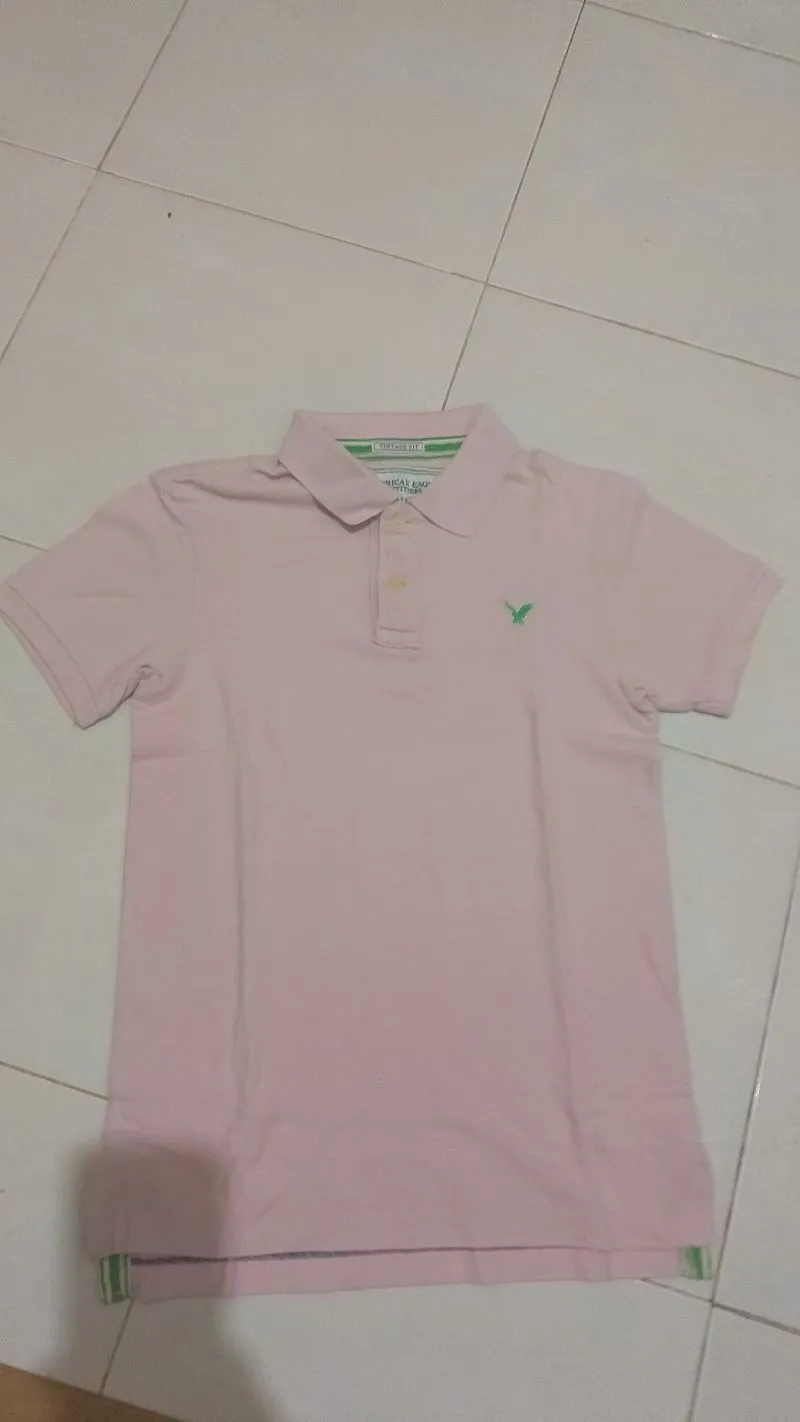 Polo Ralph Lauren Luxury Casual T-shirt Pria pink photo 1