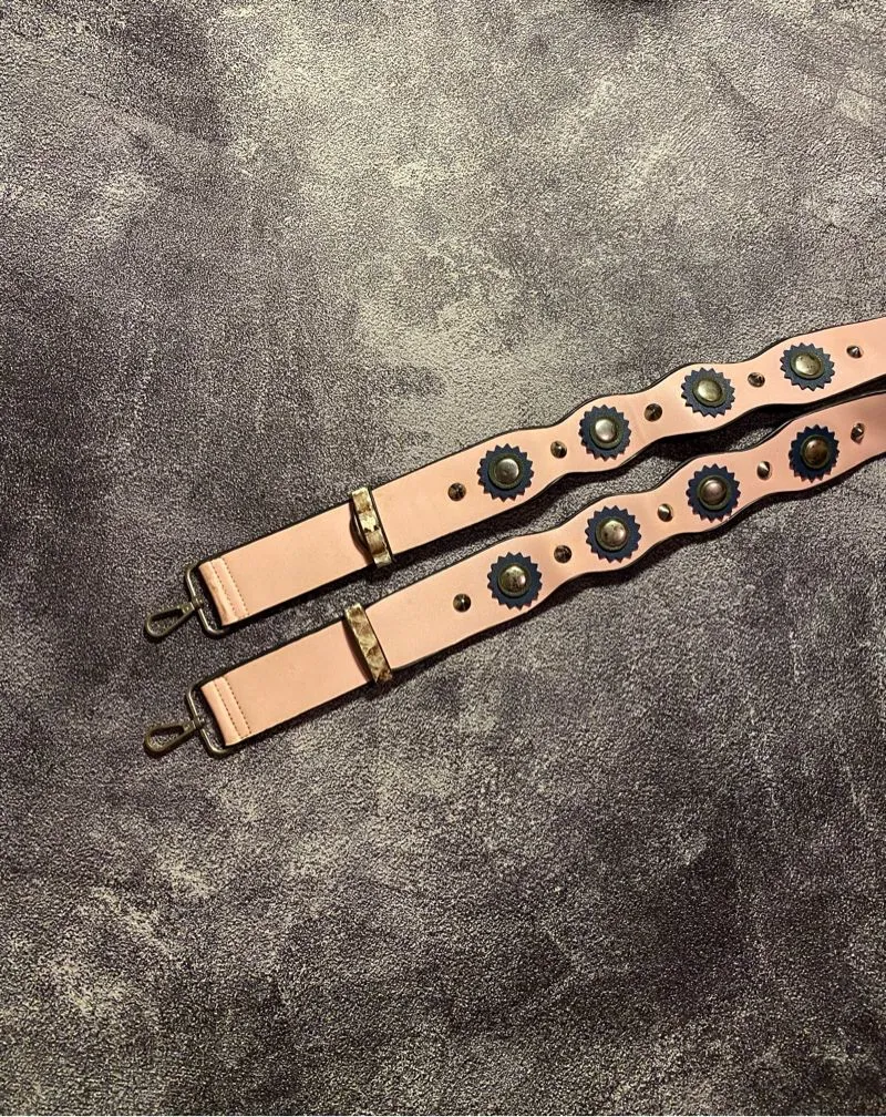 Streetwear Y2K Belt Wanita pink photo 1