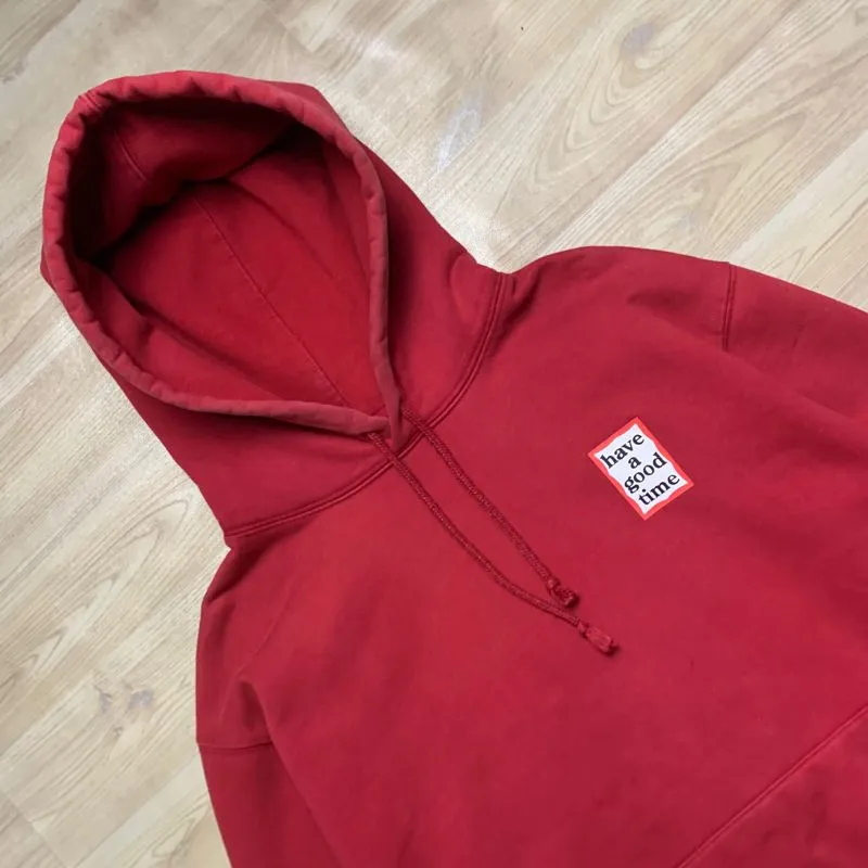 have a good time Streetwear Hoody Pria red photo 1