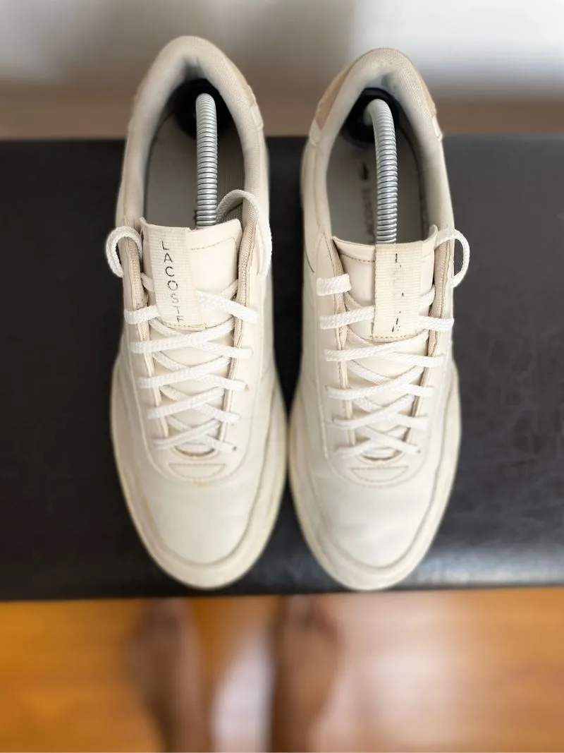 Lacoste Casual Sneakers Pria white photo 1