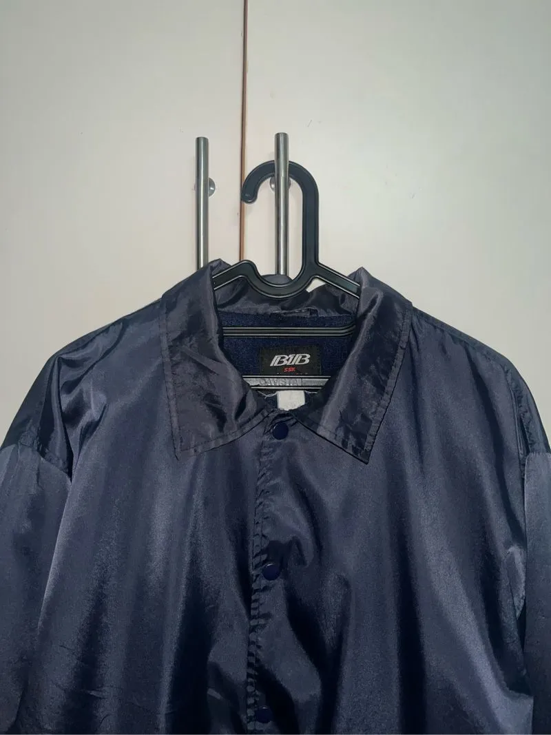 Streetwear Y2K Windbreaker Pria navy photo 1