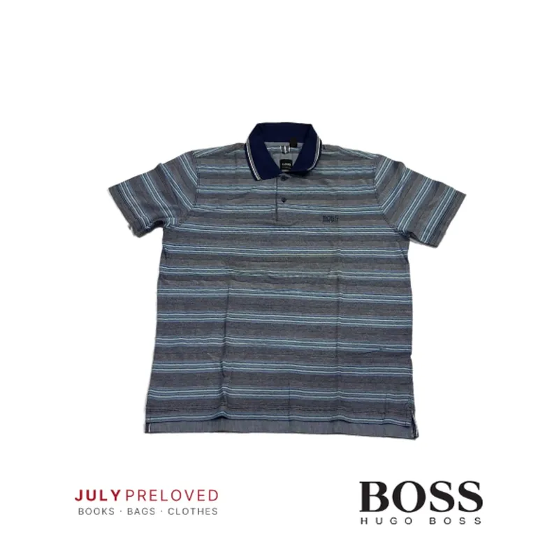 Casual Casual shirt Pria blue photo 1