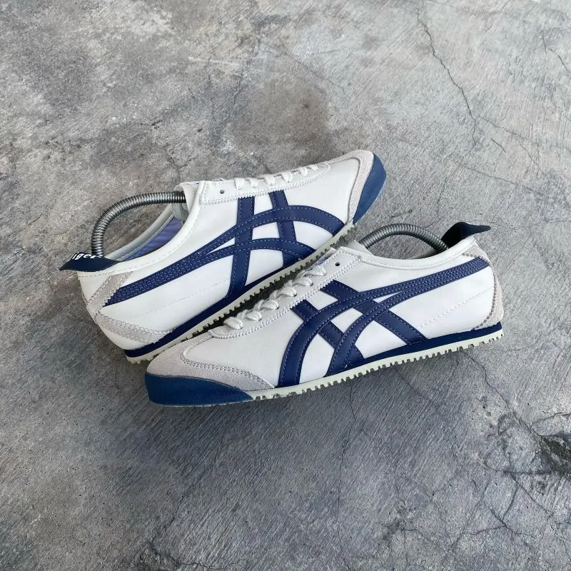 Onitsuka Tiger Casual Sneakers Pria white navy photo 1
