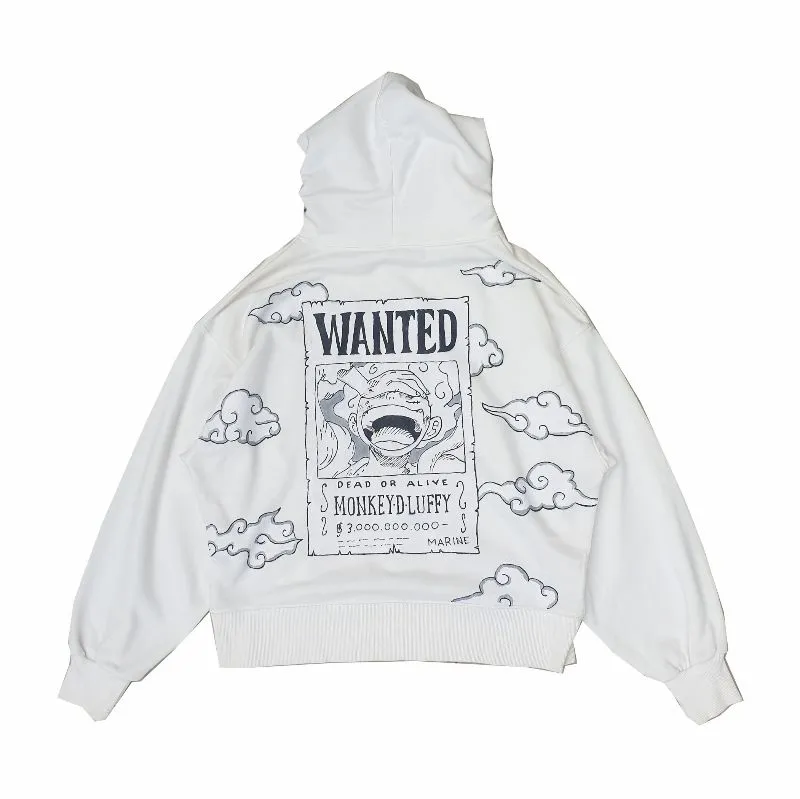 Streetwear Reworked Hoody Pria white photo 1