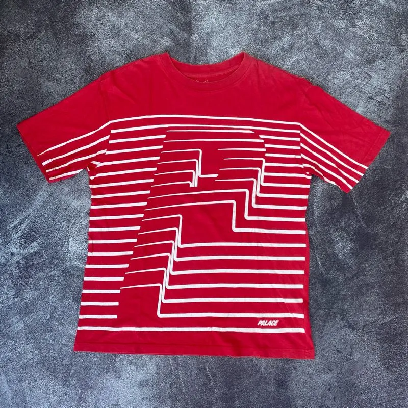 PALACE Vintage Streetwear T-shirt Pria red photo 1