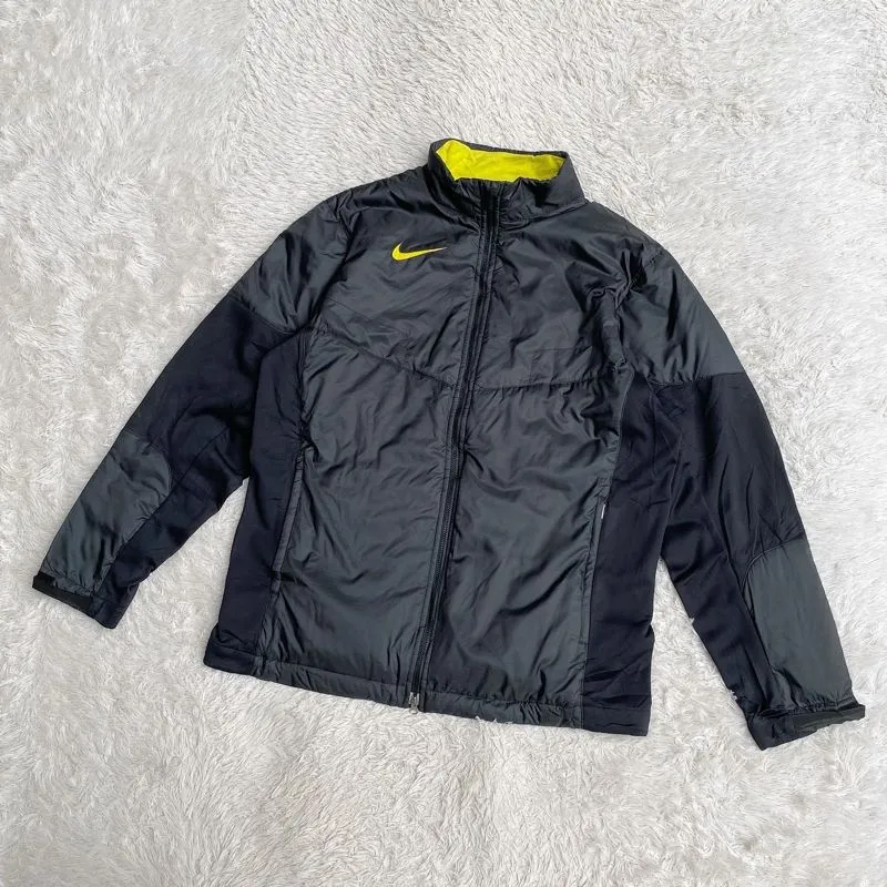 Nike Vintage Sportswear Windbreaker Pria black gray photo 1