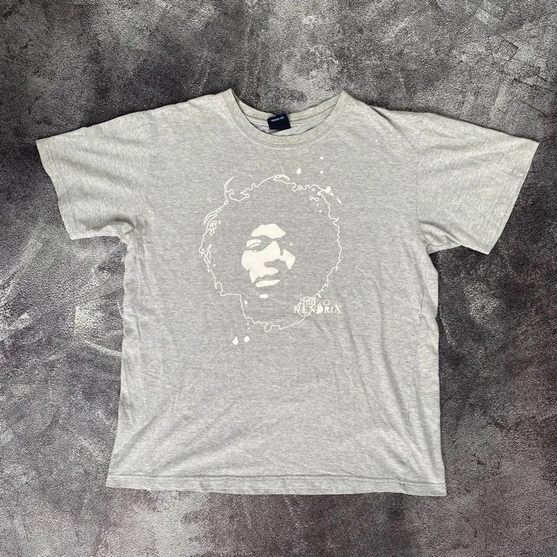 Vintage Grunge T-shirt Pria gray photo 1