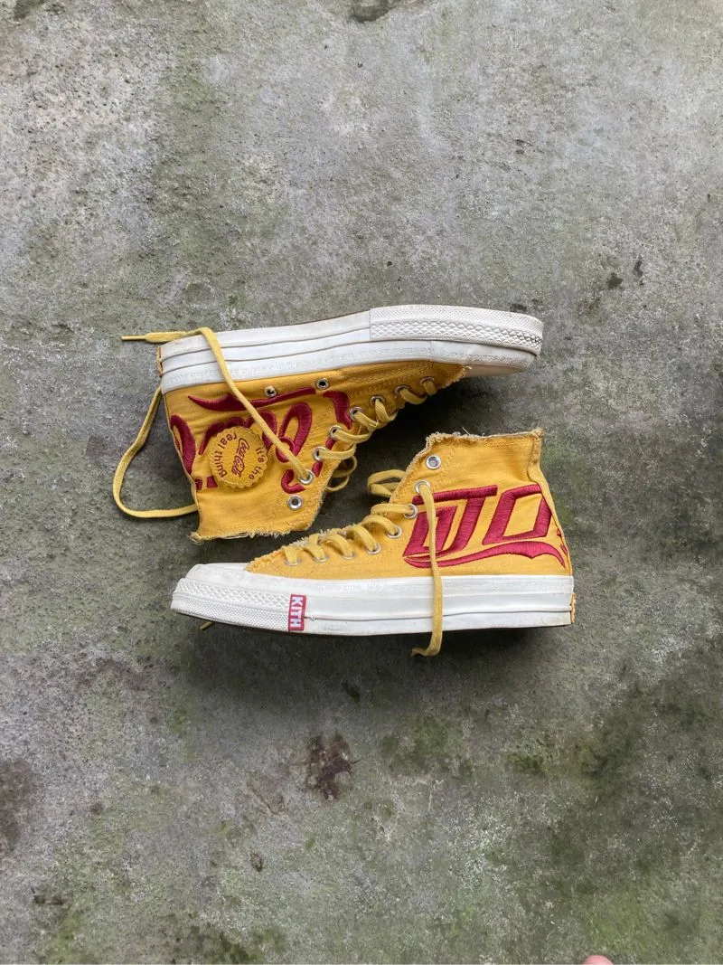 Converse Streetwear Casual Sneakers Pria yellow photo 1