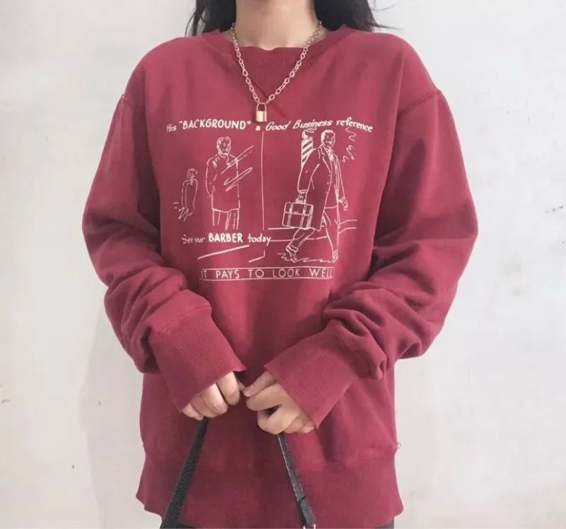Casual Hoody Wanita red photo 1