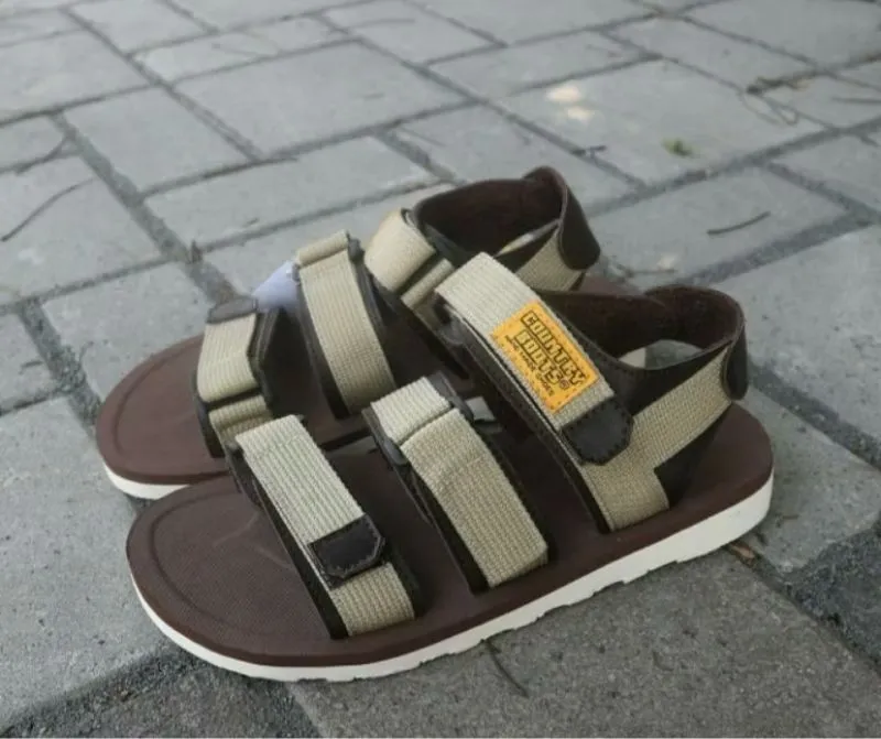 Casual Sandals & slide Wanita brown photo 1