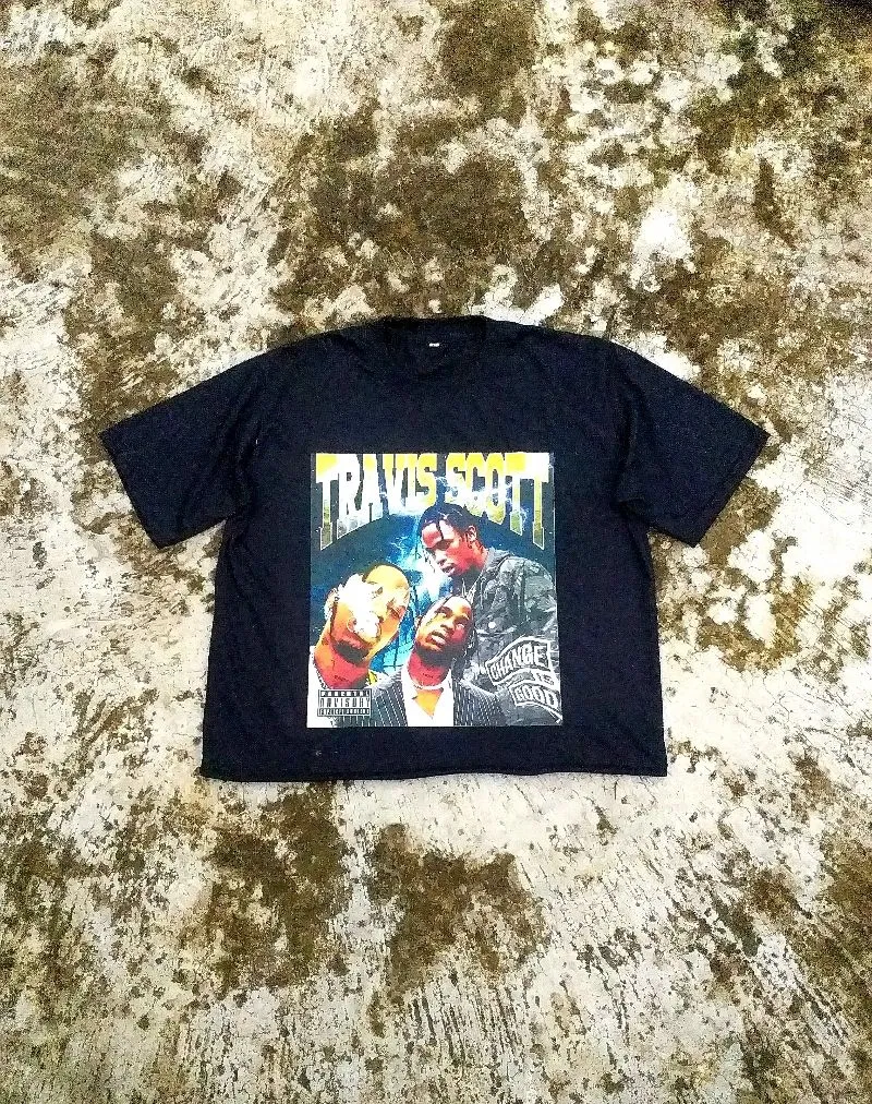 Y2K Skater T-shirt Pria multicolor black photo 1