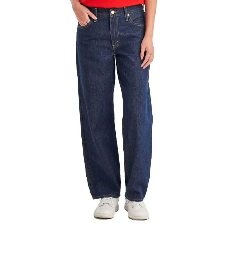Levi's Minimalist Casual Boyfriend jeans Wanita blue photo 1