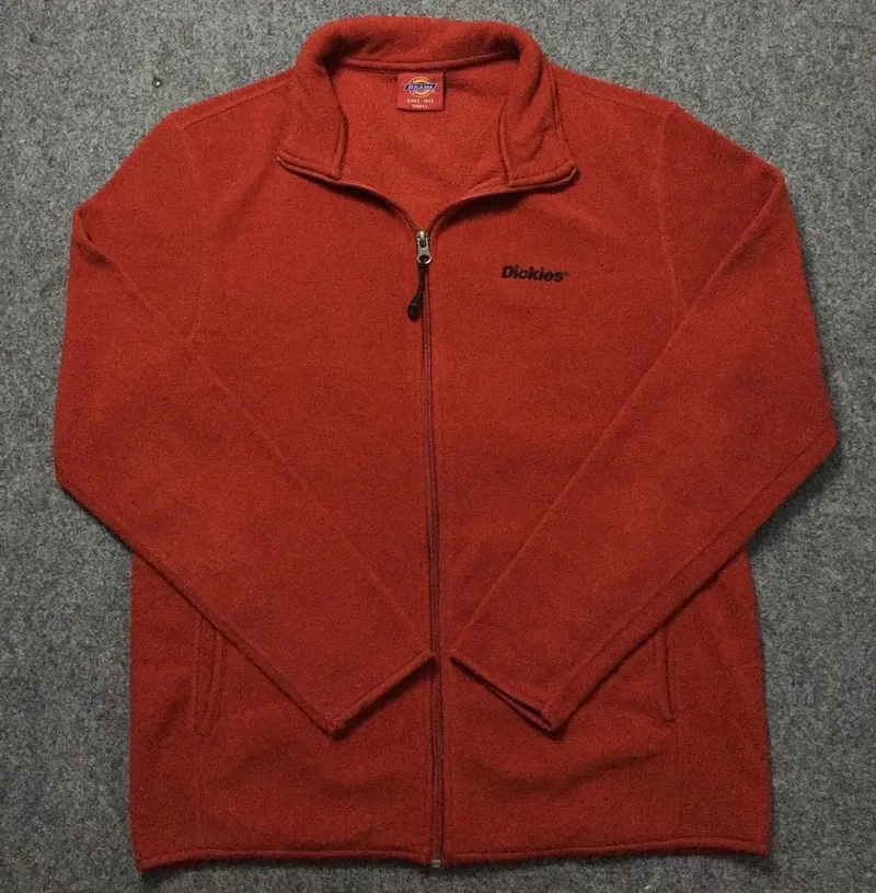 Dickies Streetwear Casual Fleece Pria red photo 1