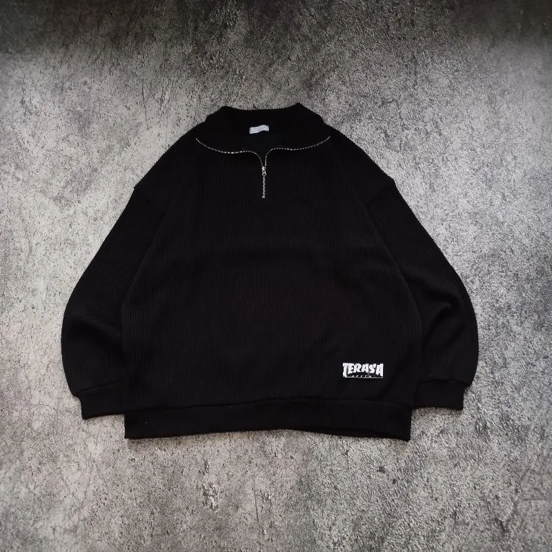 Streetwear Sweater Pria black photo 1