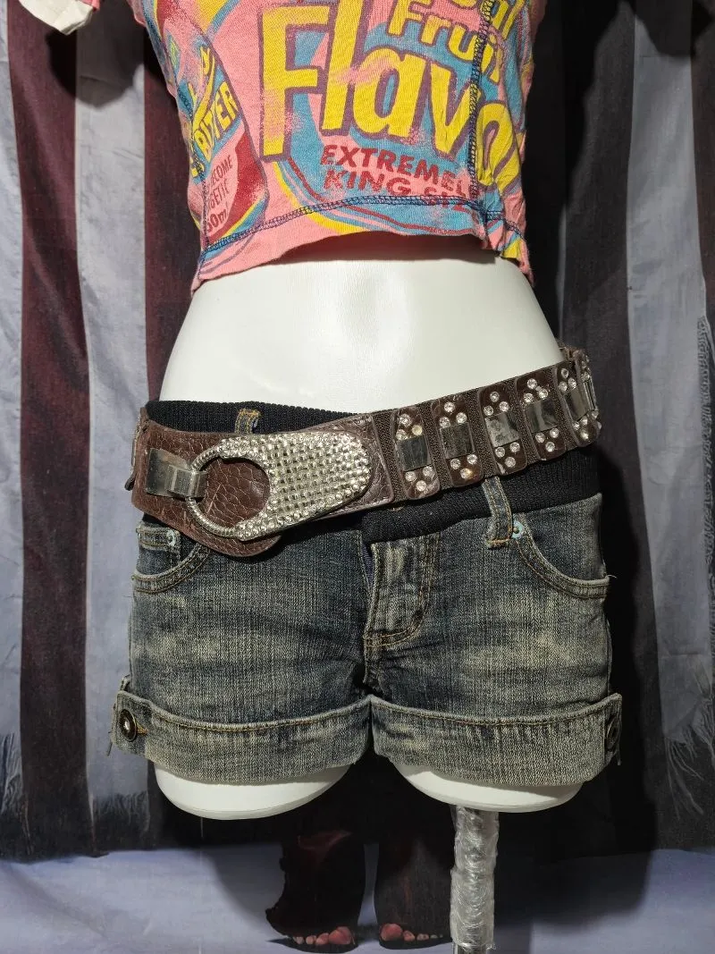 Vintage Y2K Belt Wanita brown photo 1