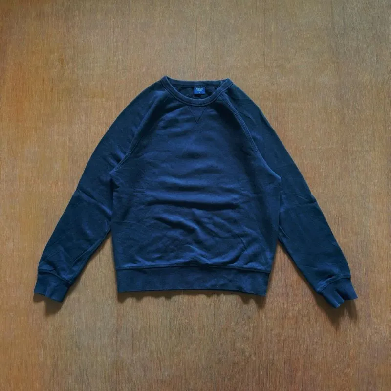 Polham Minimalist Casual Fleece Pria black photo 1