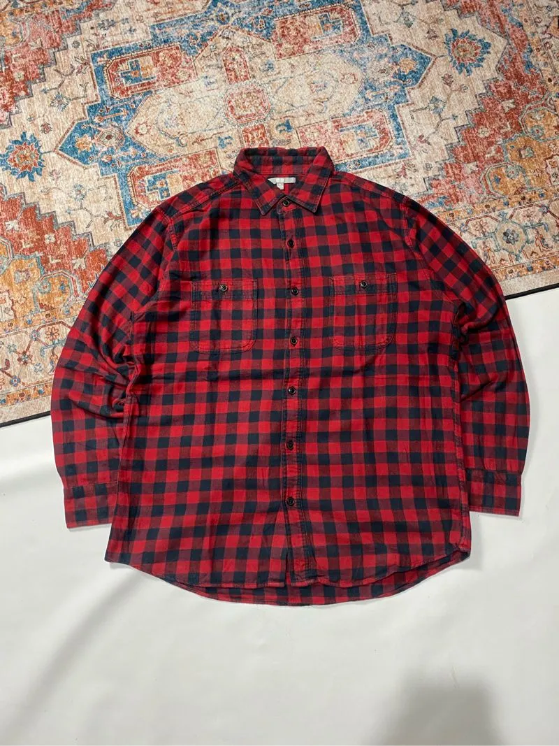 Uniqlo Casual Casual shirt Pria red photo 1
