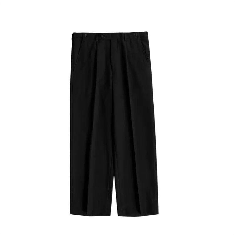 Japanese brand Minimalist Casual Casual pants Pria black photo 1