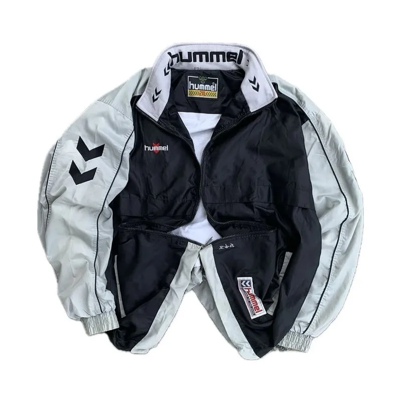 Hummel Casual Track jacket Pria white black photo 1