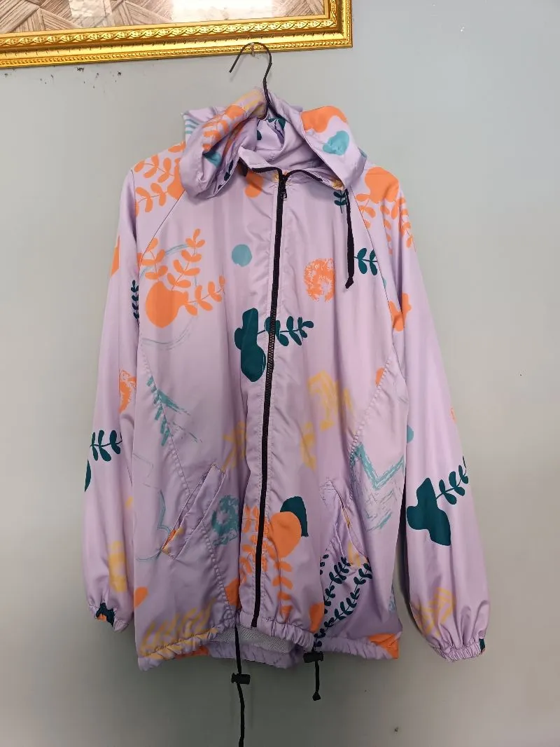 Casual Bomber jacket Wanita purple photo 1