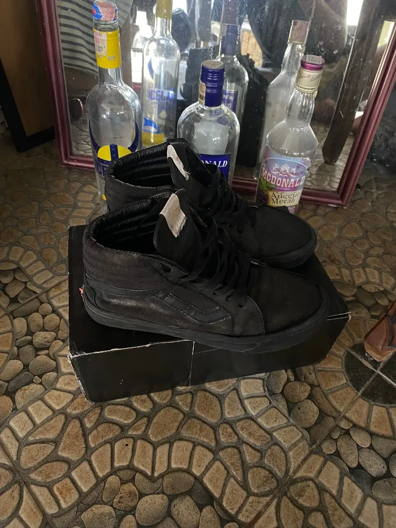 VANS Skater Sneakers Pria black photo 1