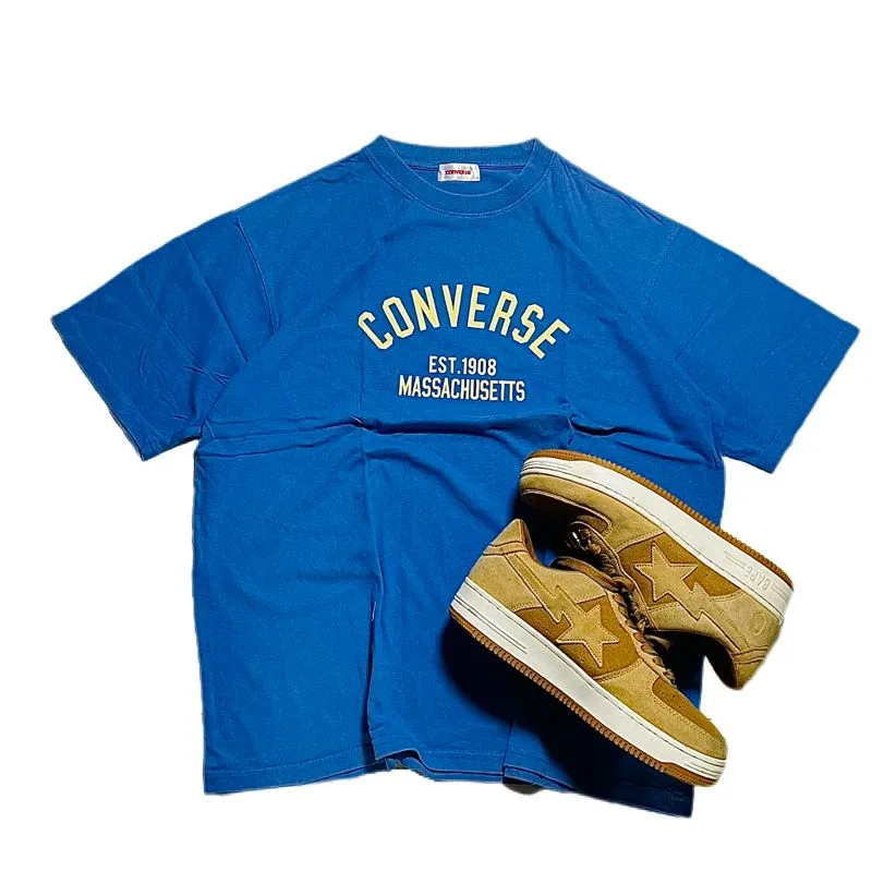 Converse Grunge Indie T-shirt Pria blue photo 1