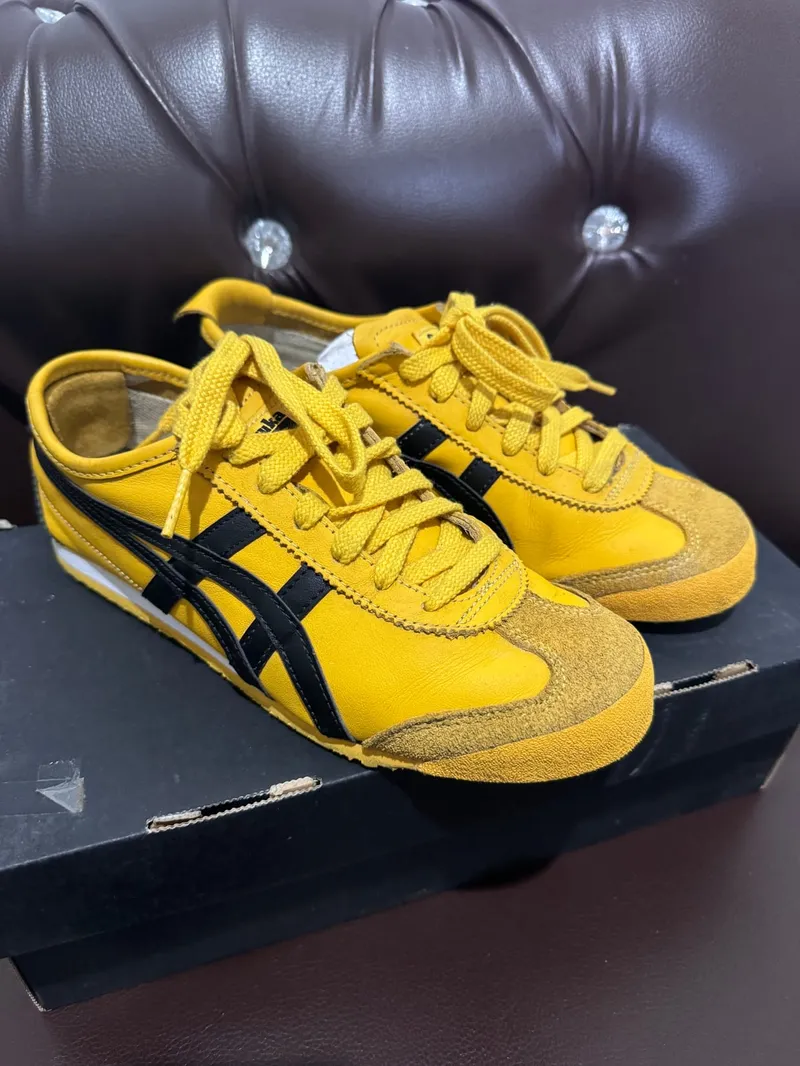Onitsuka Tiger Casual Flat Wanita yellow photo 1