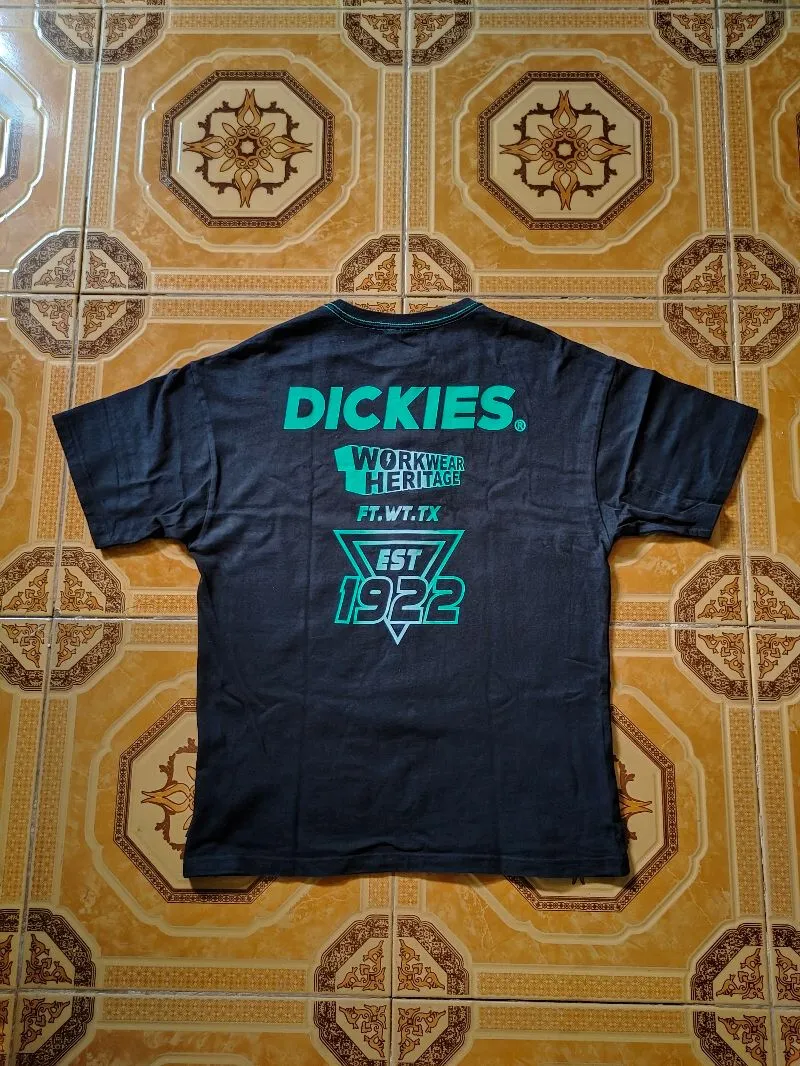 Dickies Streetwear Casual T-shirt Pria black photo 1