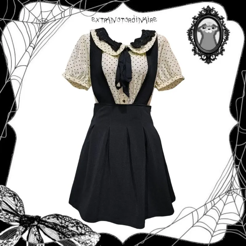Japanese brand Vintage Cosplay Wanita tan black photo 1