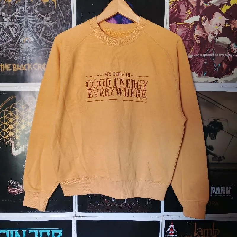 Giordano Streetwear Sweatshirt Wanita cream photo 1