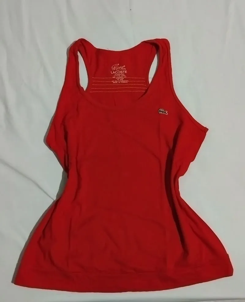 Lacoste Sportswear Casual Bodysuit Wanita red photo 1