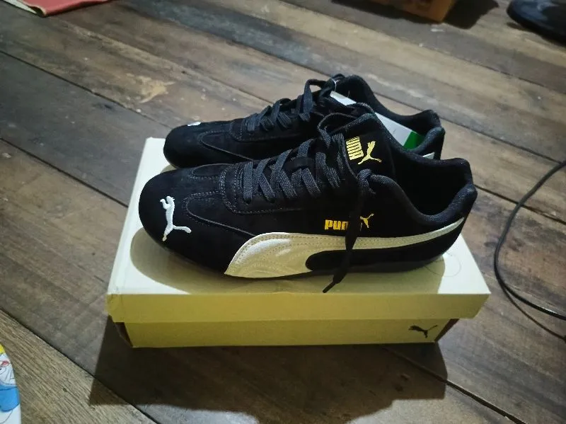 Puma Biker Skater Boots Pria white black photo 1