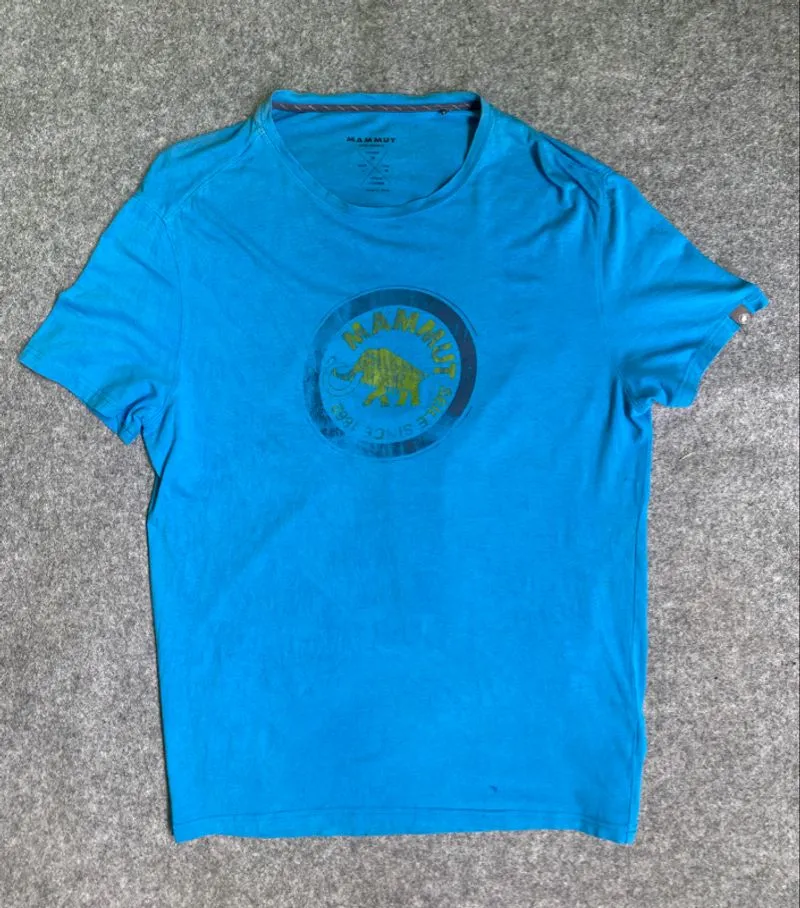 Mammut Casual T-shirt Pria blue photo 1