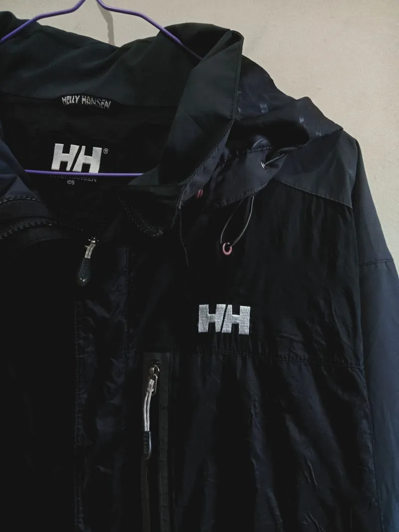 Helly Hansen Y2K Gorpcore Windbreaker Pria black gray photo 1