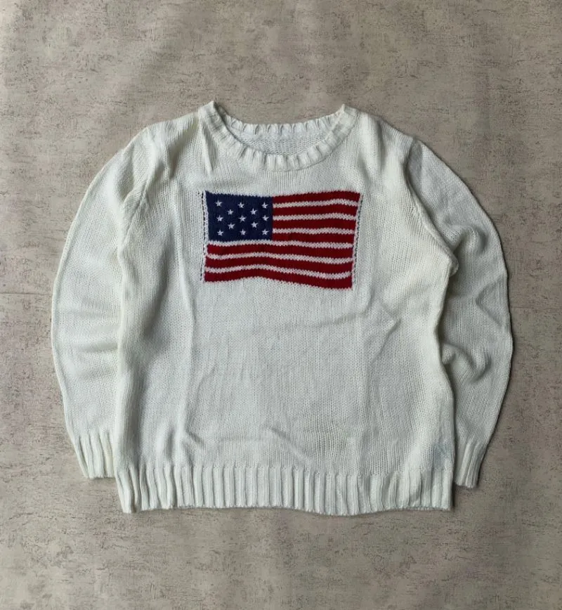 Streetwear Luxury Sweater Wanita white photo 1