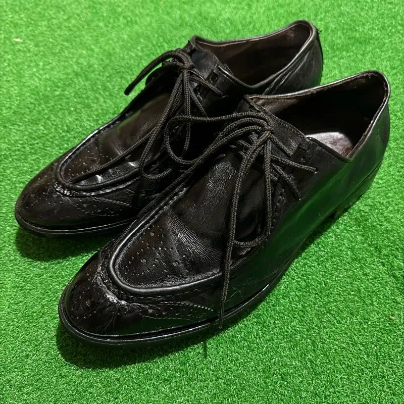 Prada Luxury Coquette Brogue Pria black photo 1
