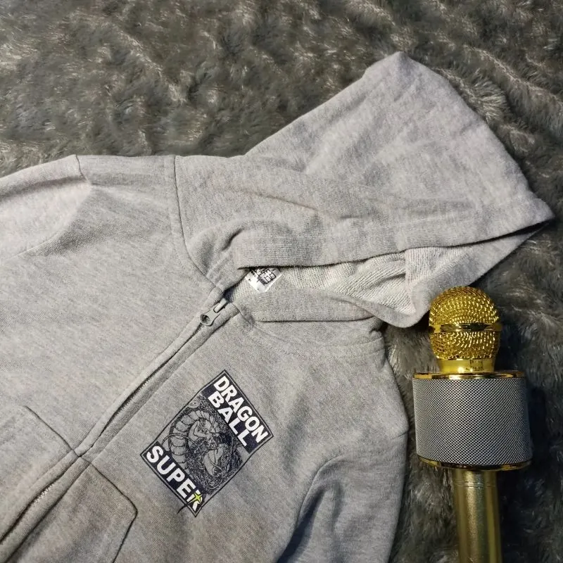 Dragon Ball Vintage Streetwear Hoody Kids gray photo 1
