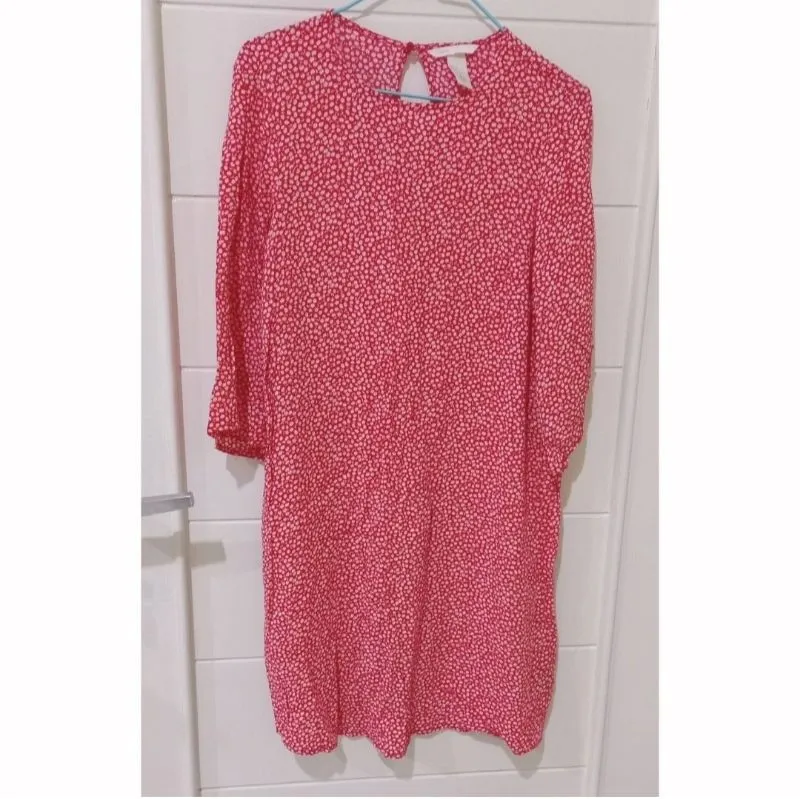H&M Casual Summer dress Wanita red photo 1