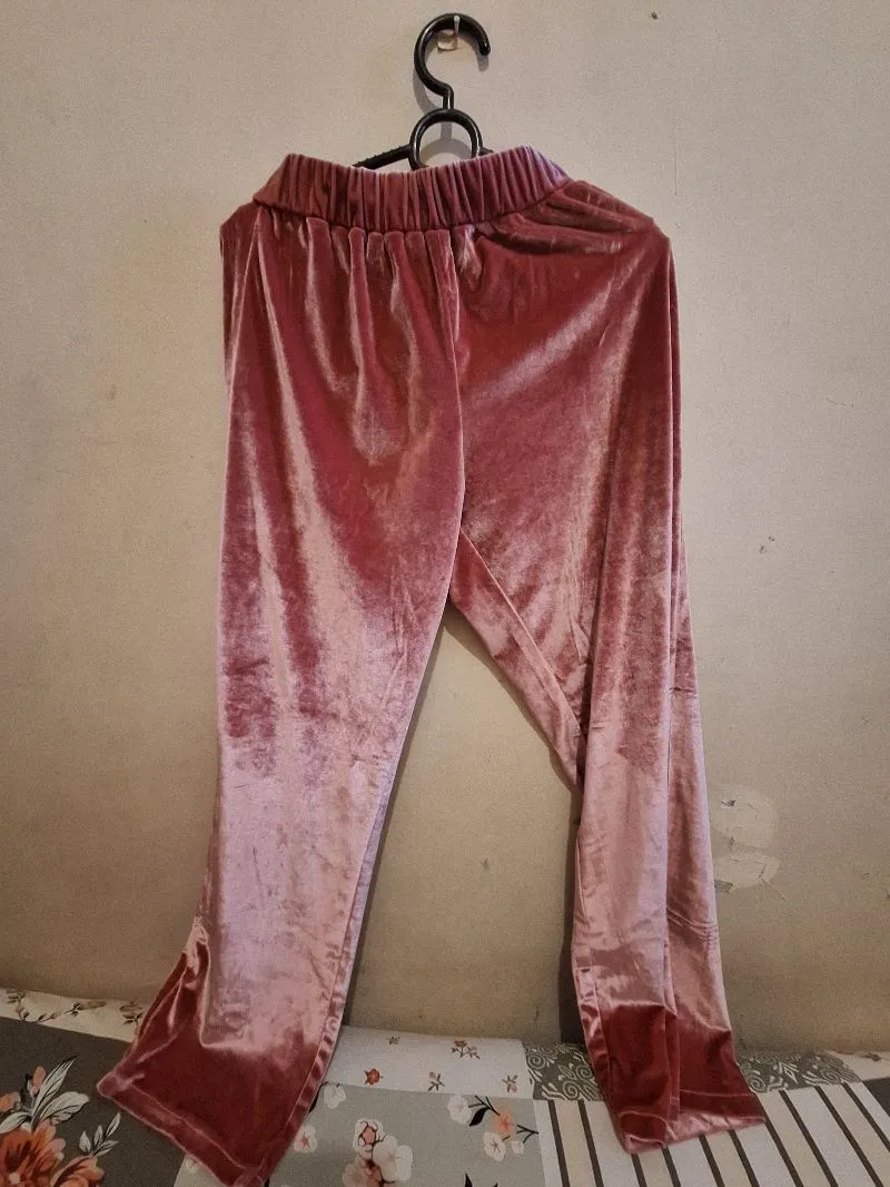 Y2K Casual trouser Wanita pink photo 1