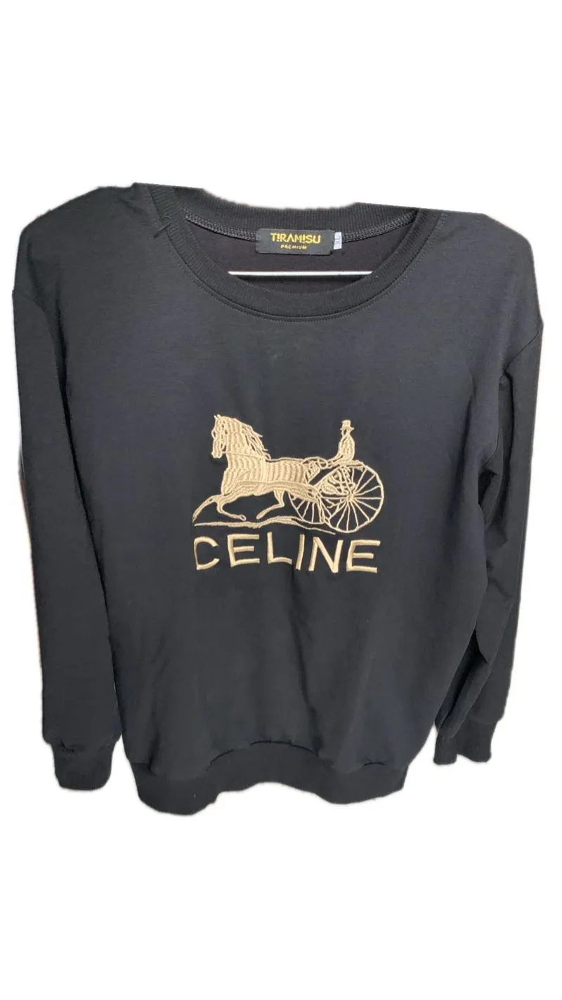 Vintage Sweater Wanita black photo 1