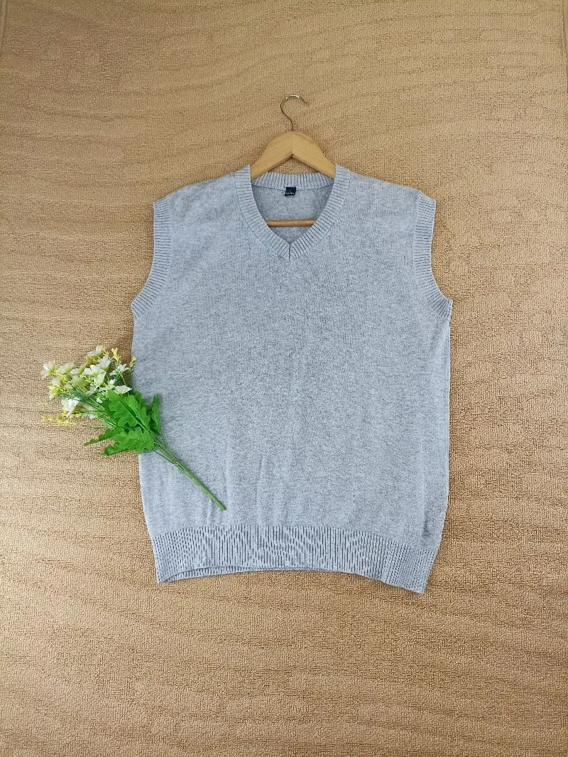 Japanese brand Lolita Minimalist Vest Wanita gray photo 1