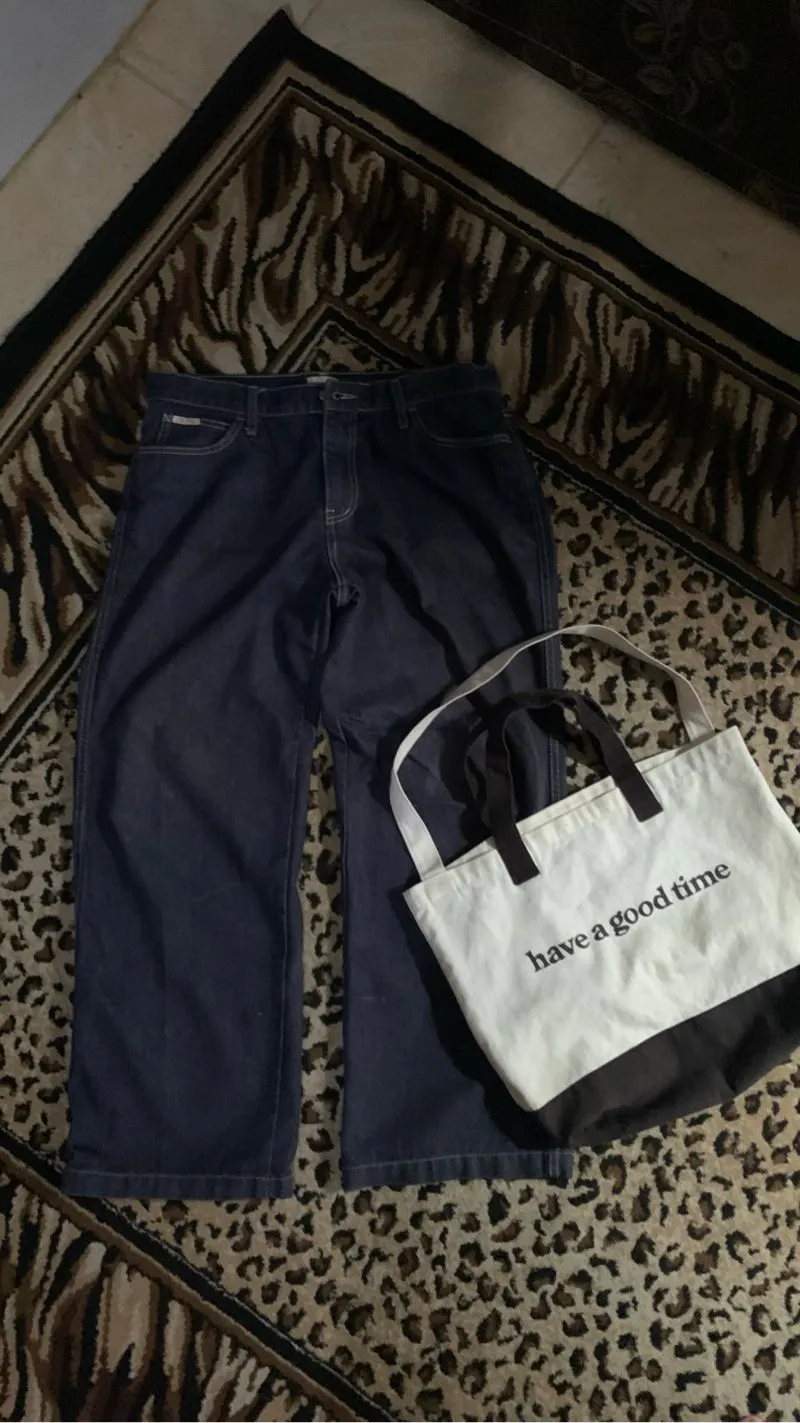 Calvin Klein Y2K Jeans Pria navy photo 1