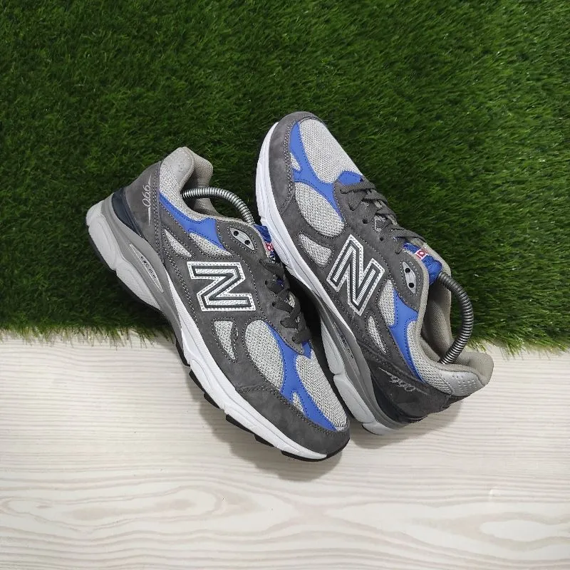 New Balance Casual Sneakers Pria gray blue photo 1