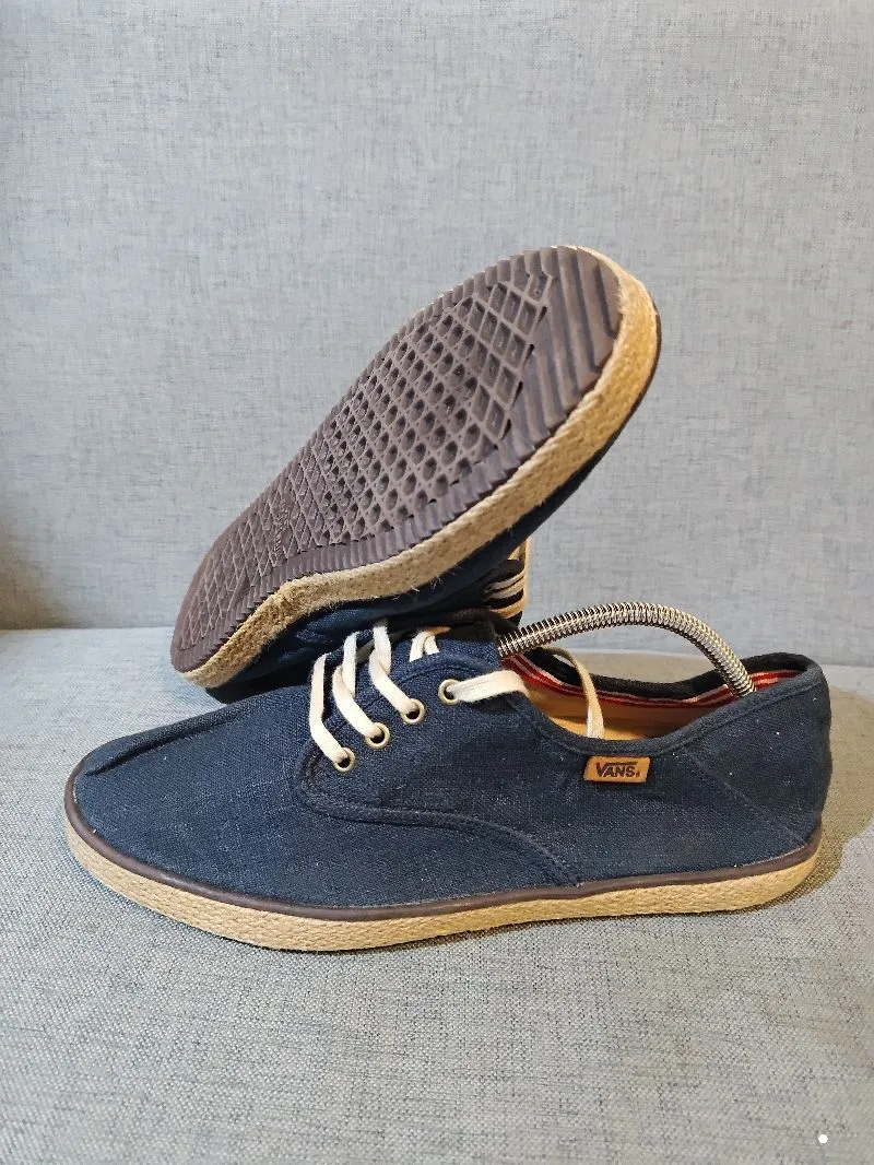 VANS Streetwear Indie Casual shoe Pria tan navy photo 1