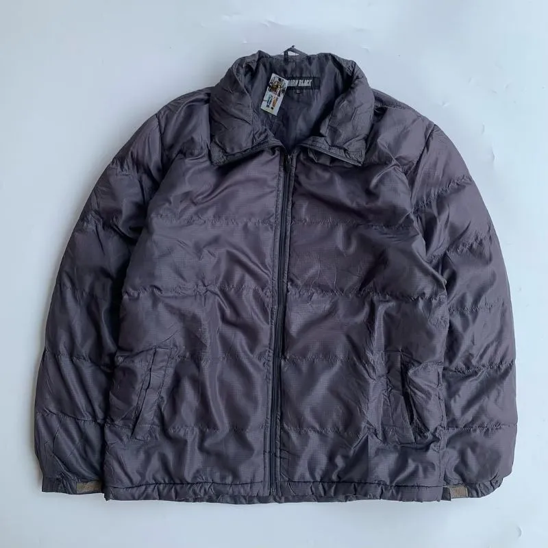 Vintage Casual Puffer jacket Pria gray photo 1