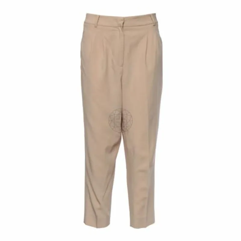 Calvin Klein Streetwear Luxury Casual trouser Wanita tan photo 1