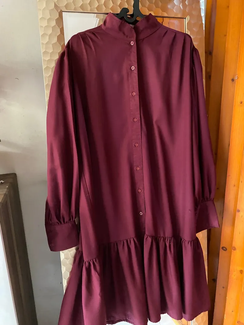 Muslim Blouse Wanita purple photo 1