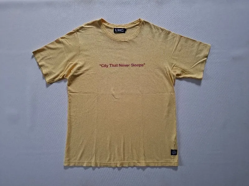 LMC Streetwear T-shirt Pria yellow photo 1